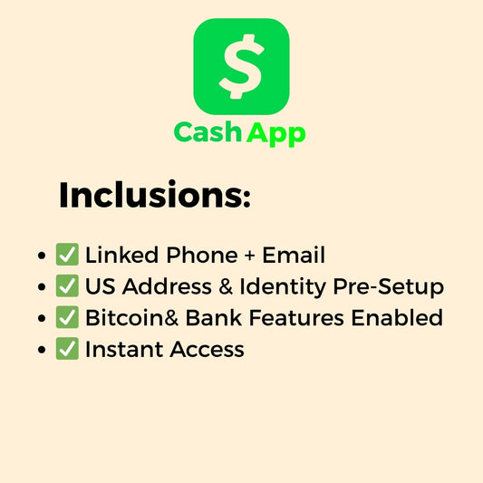 Cash app activated account