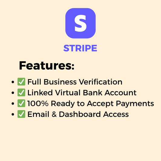 Stripe activated account