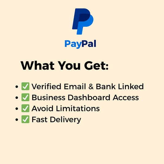 Paypal activated account