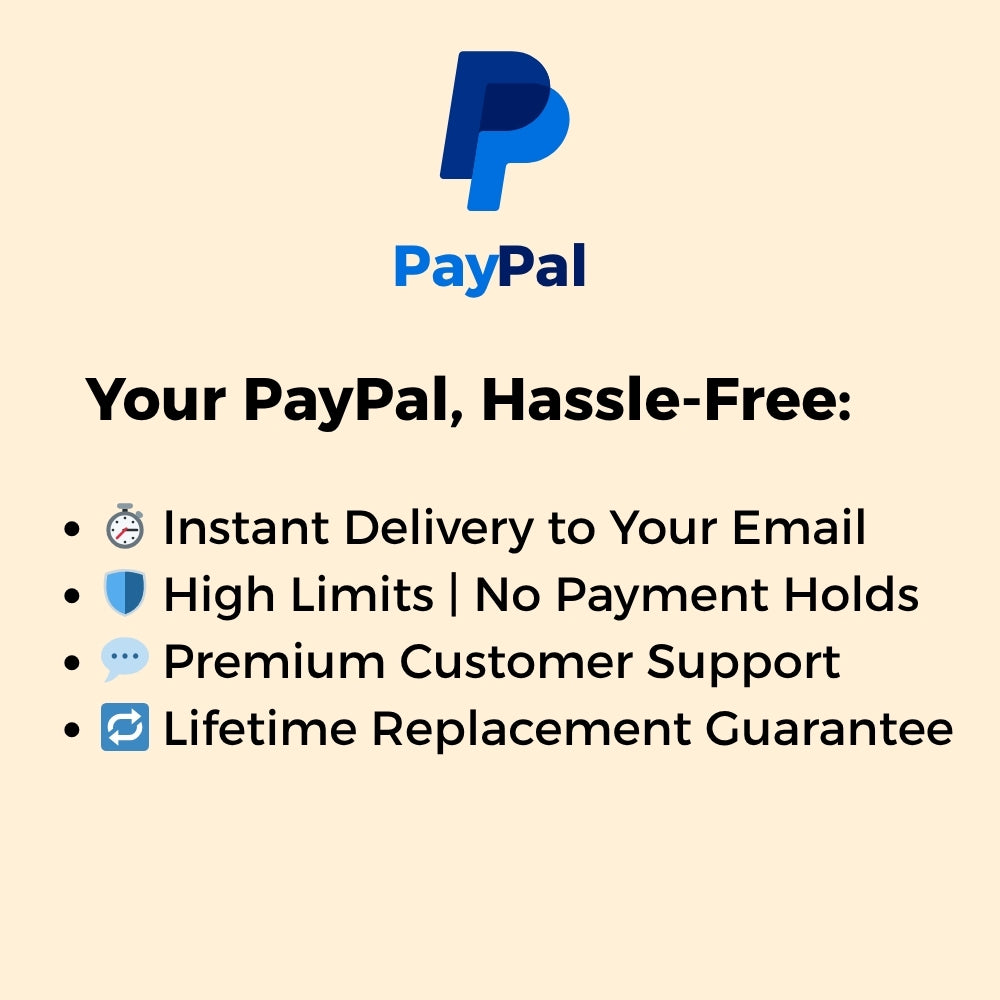 Paypal activated account