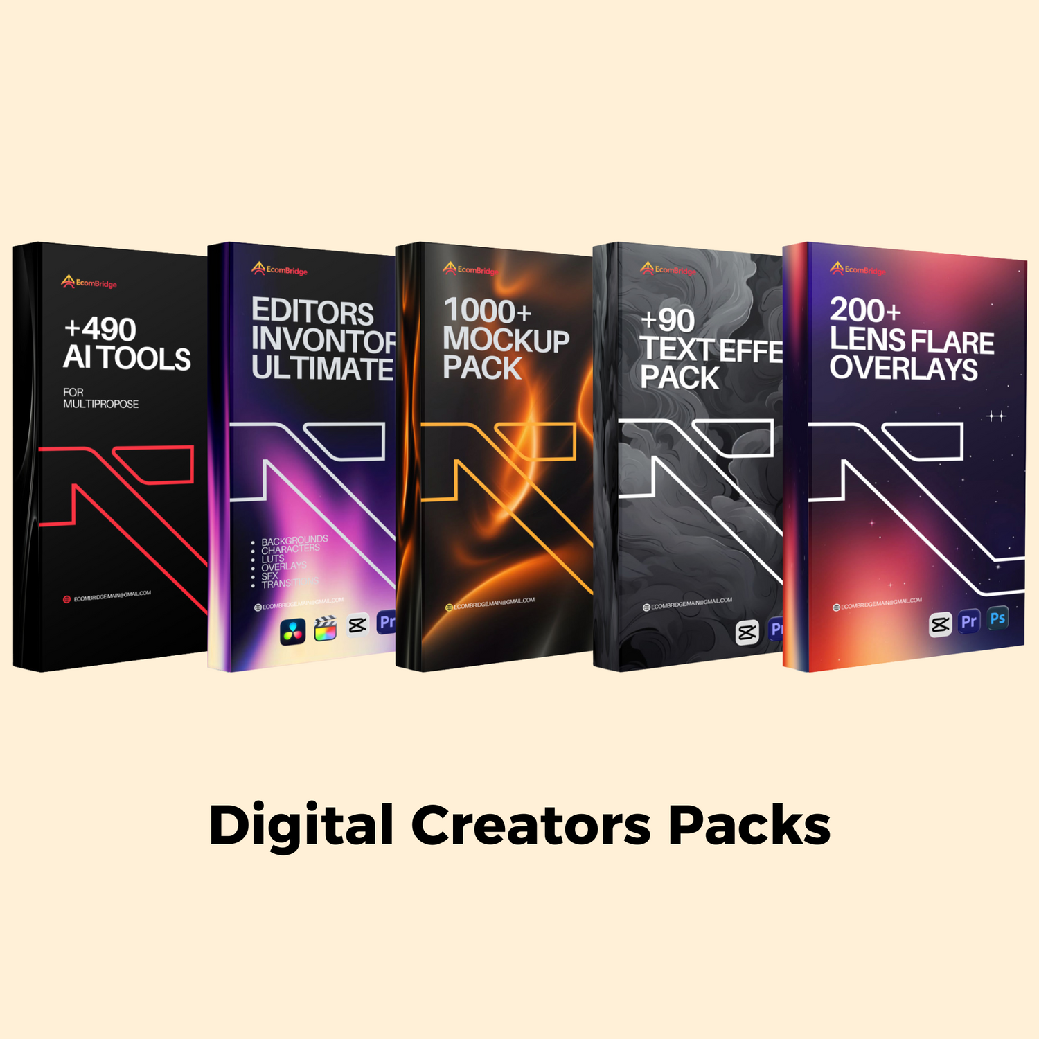 Digital Creators Packs