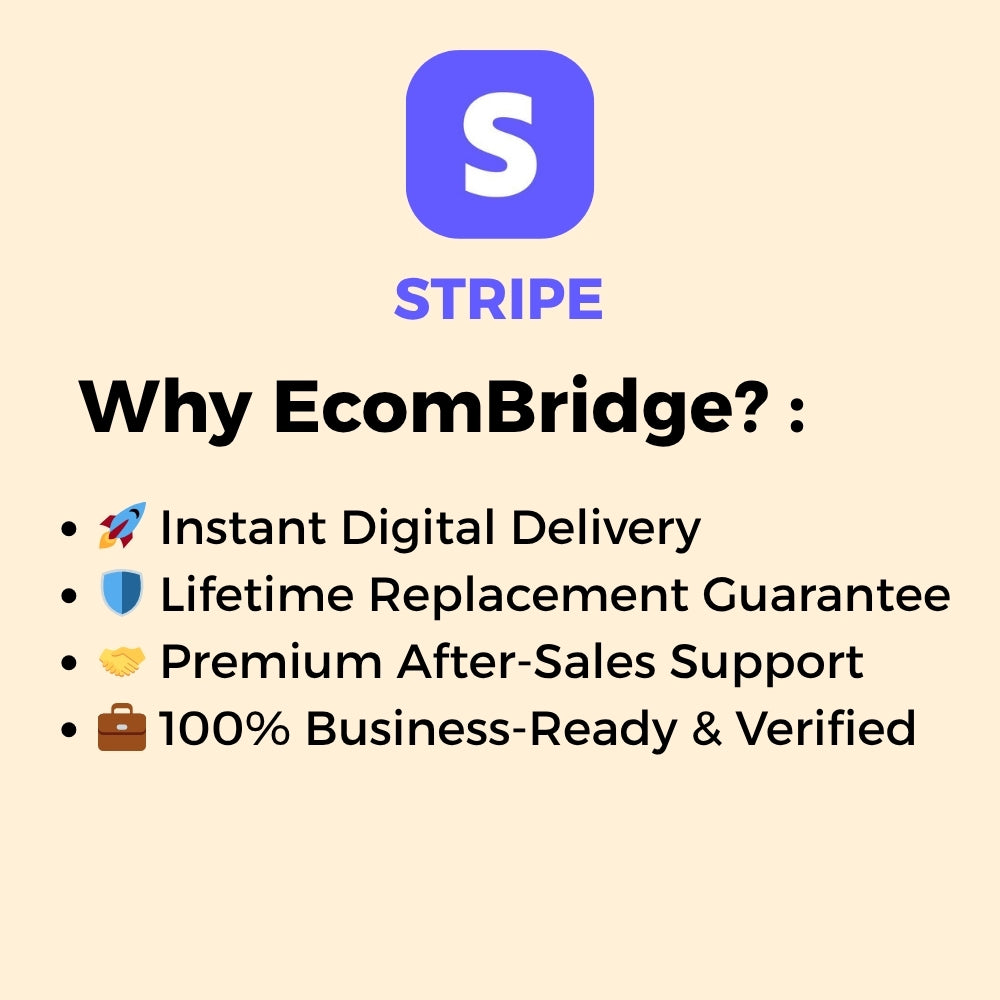 Stripe activated account